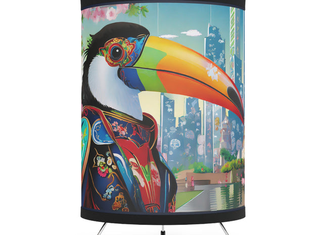 Cyber Toucan Chic Tripod Lamp