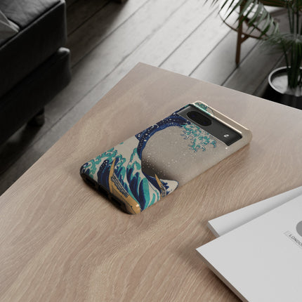 The Great Wave off Kanagawa by Katsushika Hokusai Phone Cases