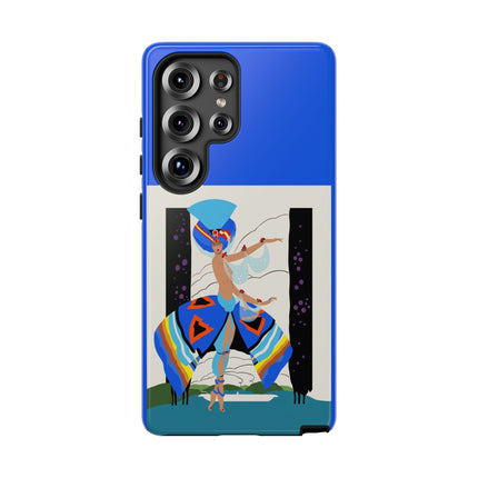 Exotic Dancer Phone Case – Vibrant Performance & Art Deco Flair