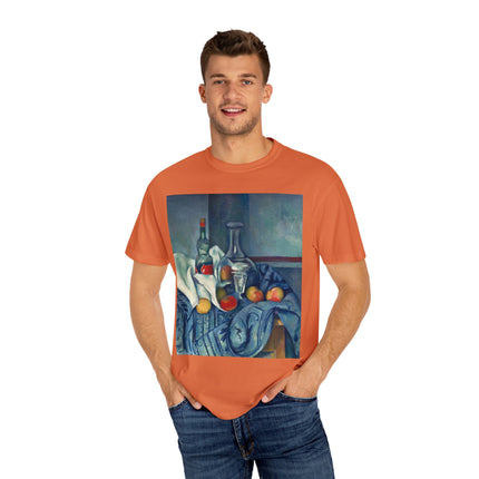 The Peppermint Bottle by Paul Cézanne Unisex Garment-Dyed T-shirt
