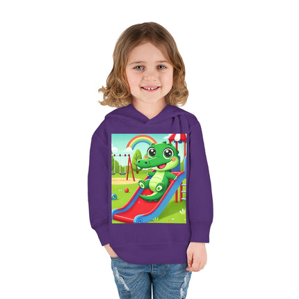 Playground Crocodile Joy Toddler Pullover Fleece Hoodie