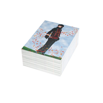 Elegance in Autumn Greeting Cards (1, 10, 30, and 50pcs)