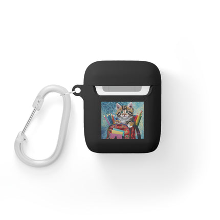 Whiskered Wanderings AirPods Case Cover