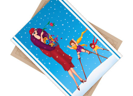 Snowfall & Couture Ceramic Tile