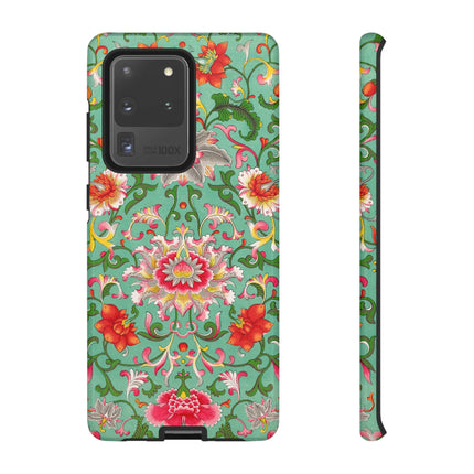 Colorful Floral Pattern by Owen Jones Phone Cases