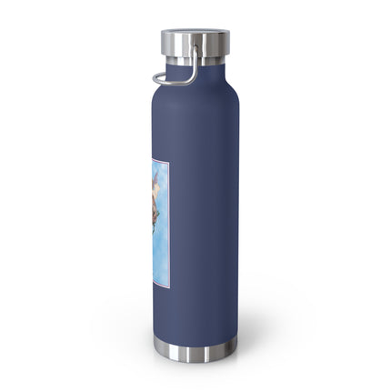 Enchanting Serenity Copper Vacuum Insulated Bottle, 22oz