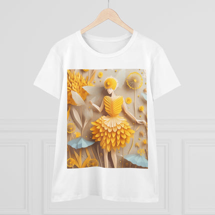 Dandelion Fairy Women's Midweight Cotton Tee
