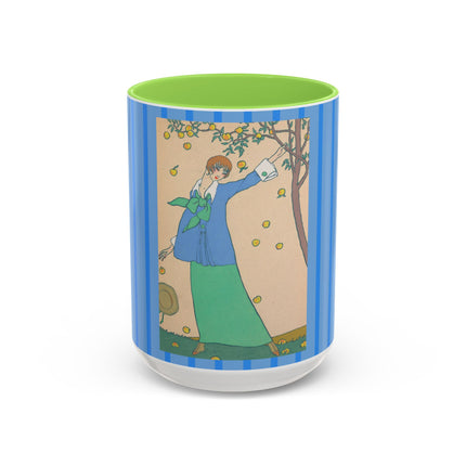 Le Verger by Georges Lepape Colorful Mugs (11oz, 15oz)