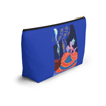 Rococo Stage Siren Cosmetic Bag – Theatrical Grace & Elegant Drama