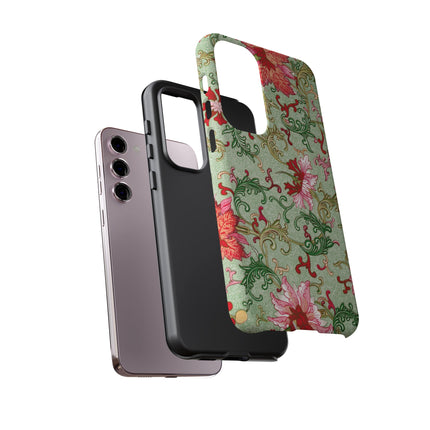 Flower Illustration by Owen Jones Phone Cases