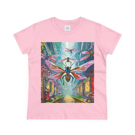 Neon Swarm Cotton Tee