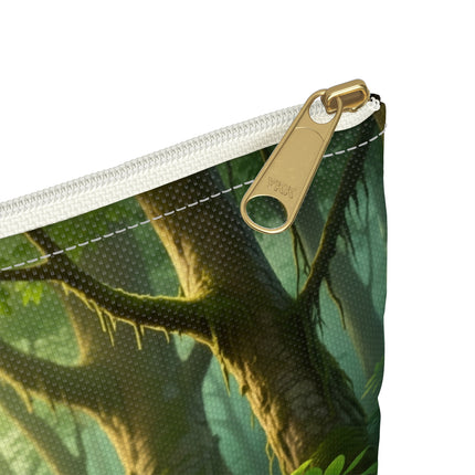 The African Grey Sentinel Accessory Pouch – Stealthy Guardian & Forest Mystery