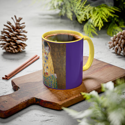 The Kiss by Gustav Klimt Colorful Mugs (11oz, 15oz)