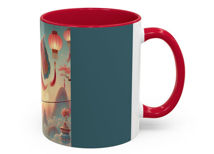 The Lantern Walker Colorful Mugs (11oz, 15oz)