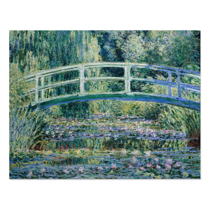 Water Lilies and Japanese Bridge by Claude Monet Puzzle (30, 110, 252, 500-Piece)
