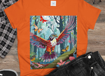 A Colorful Raptor Cotton Tee