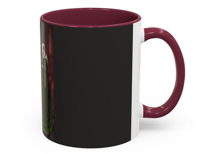 Arnolfini Portrait by Jan Van Eyck Colorful Mugs (11oz, 15oz)