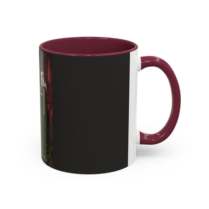 Arnolfini Portrait by Jan Van Eyck Colorful Mugs (11oz, 15oz)