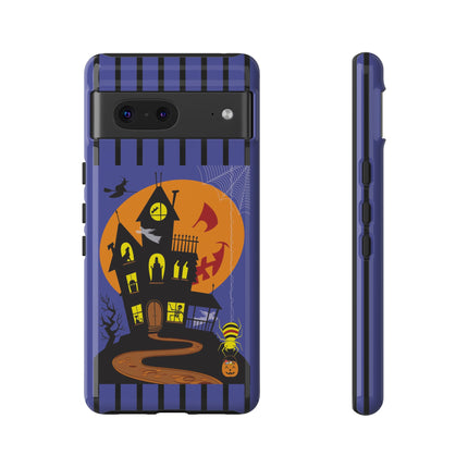Halloween Night at the Haunted House Phone Cases