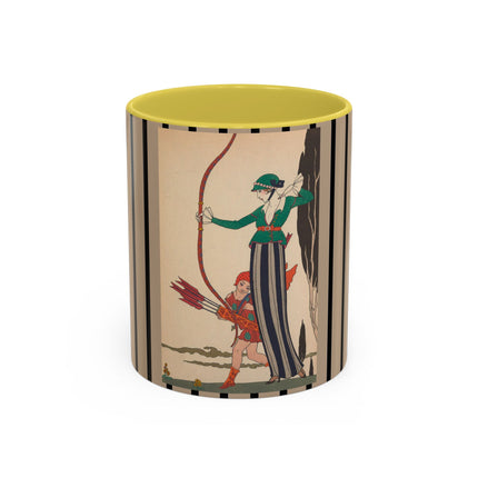 L'Arc Rouge by George Barbier Colorful Mugs (11oz, 15oz)