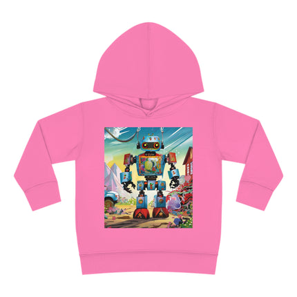The Rusty Robot Toddler Pullover Fleece Hoodie