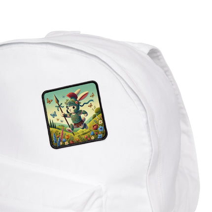 Rabbit Gladiator Iron-On Patches