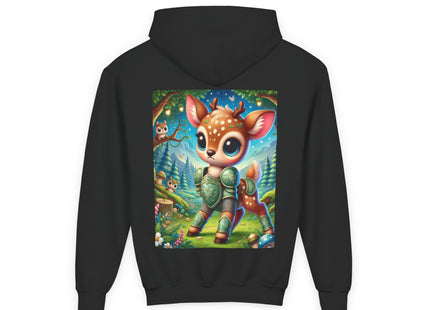 Fawn Defender Youth Heavy Blend Hooded Sweatshirt