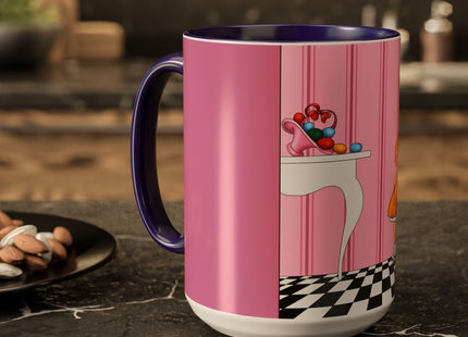 Easter Joy in Deco Hues Colorful Mugs (11oz, 15oz)