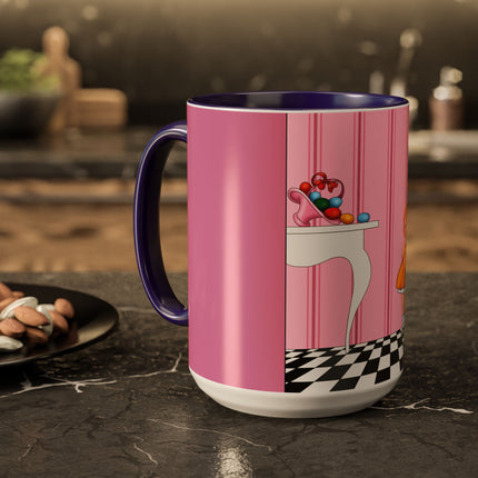 Easter Joy in Deco Hues Colorful Mugs (11oz, 15oz)
