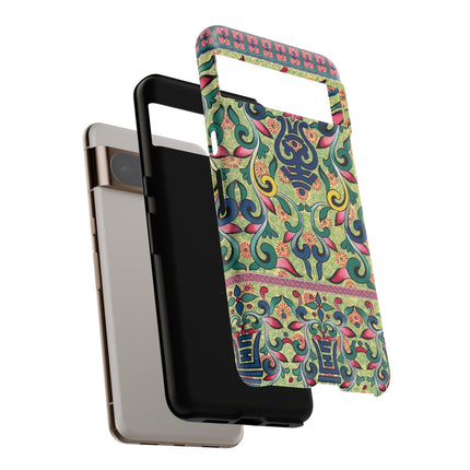 Colorful Flower Pattern by Owen Jones Phone Cases