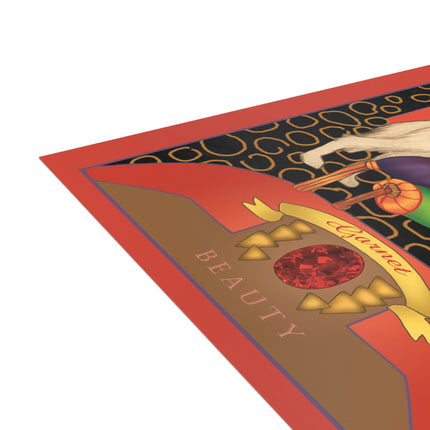 January & Garnet (from the Gem Series) by Sofia Chiostri Postcards (envelopes included) - Bundles of 10, 30, 50 Pieces