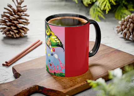 Flight Of Easter Delight Colorful Mugs (11oz, 15oz)