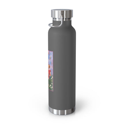 Whimsical Moments Copper Vacuum Insulated Bottle, 22 oz