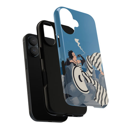 Art Deco Smoker Phone Case – Glamorous Lounging & Timeless Allure