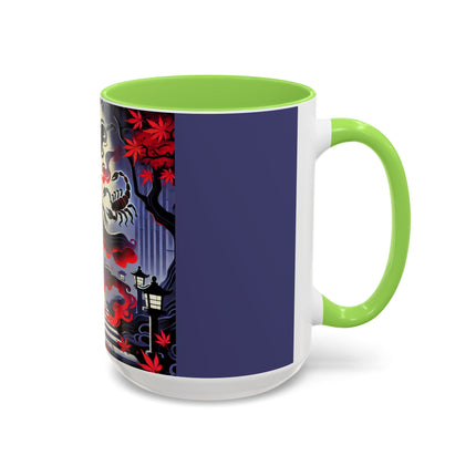 Halloween Sorceress Colorful Mugs (11oz, 15oz)