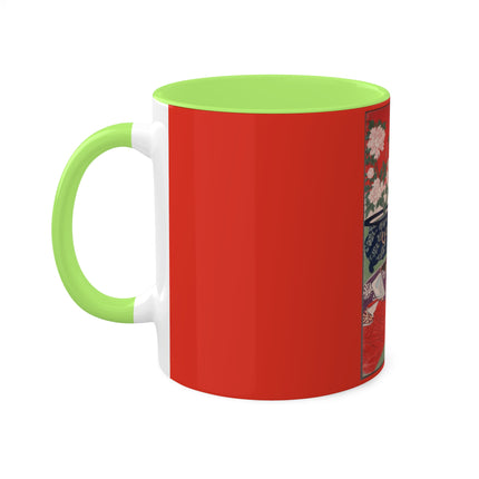 Earth for the Potted Plant by Tsukioka Yoshitoshi Colorful Mugs, 11oz
