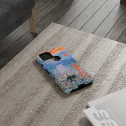 Sunrise by Claude Monet Phone Cases