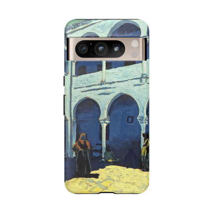 Courtyard of Moroccan Riad by George Gaudion Phone Cases