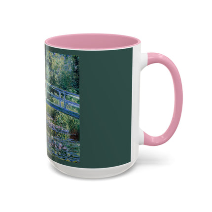 Water Lilies and Japanese Bridge by Claude Monet Colorful Mugs (11oz, 15oz)