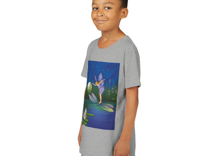 Fairy on a Dragonfly by Ida Rentoul Outhwaite Youth Short Sleeve Tee