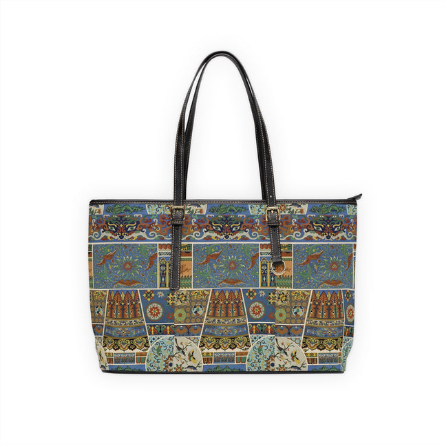 Chinois et Japonais by Auguste Racinet PU Leather Shoulder Bag