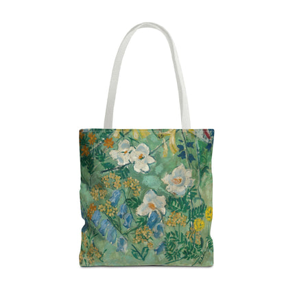 Flowers by August Babberger Tote Bag (AOP)