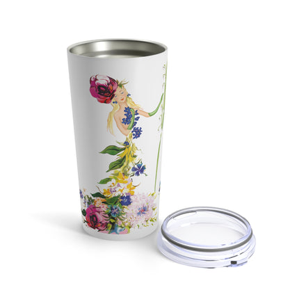 Blooming Splendor: A Floral Transformation Tumbler 20oz