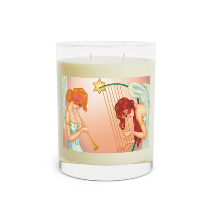 Heavenly Angel Duet Scented Candle - Full Glass, 11oz