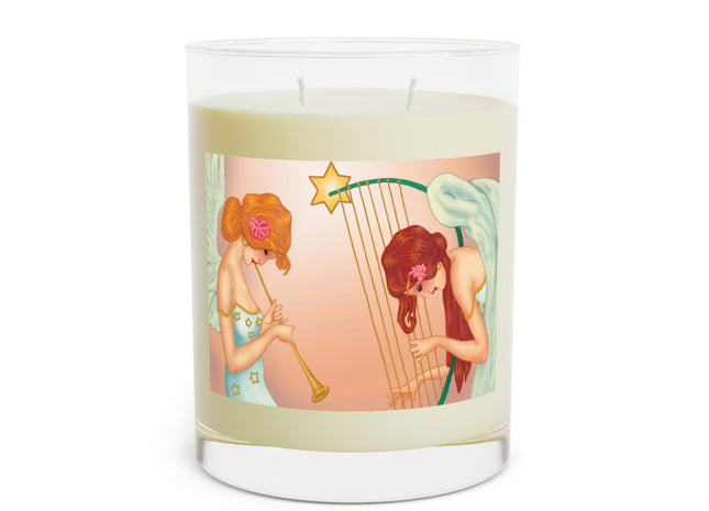 Heavenly Angel Duet Scented Candle - Full Glass, 11oz