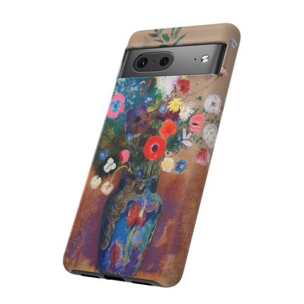 Bouquet of Flowers by Odilon Redon Phone Cases