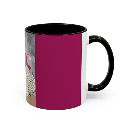 The Red Bird Colorful Mugs – Gentle Storybook Charm & Elegant Whimsy
