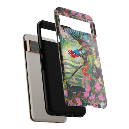 Cyberpunk Rooster Phone Cases