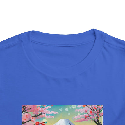 Rainy Day Ducks Toddler Short Sleeve Tee