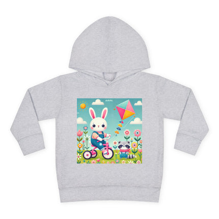 Breezy Meadow Ride Toddler Pullover Fleece Hoodie